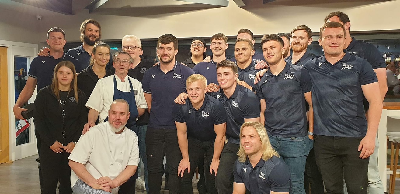 Our South African Executive Chef Eugene Mouton Meeting World Cup Winners from Back Home